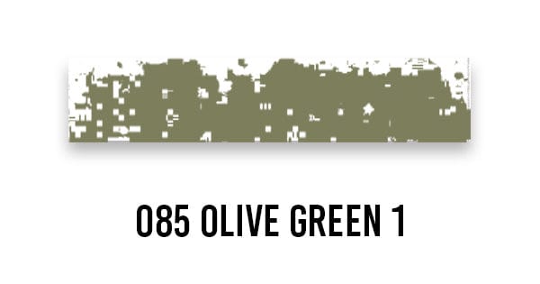 Schmincke SOFT PASTEL 085 Olive Green 1 Schmincke - Extra-Soft Artists' Pastels - Individual Shades (Series B)