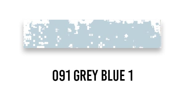 Schmincke SOFT PASTEL 091 Grey Blue 1 Schmincke - Extra-Soft Artists' Pastels - Individual Light Tints (Series M)