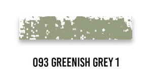 Schmincke SOFT PASTEL 093 Greenish Grey 1 Schmincke - Extra-Soft Artists' Pastels - Individual Light Tints (Series M)