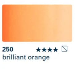 Schmincke Water Colour Ink Brilliant Orange 250 Schmincke - Aqua Drop - Liquid Watercolour - 30mL Bottles