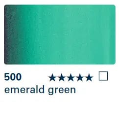 Schmincke Water Colour Ink Emerald Green 500 Schmincke - Aqua Drop - Liquid Watercolour - 30mL Bottles