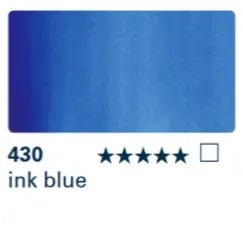 Schmincke Water Colour Ink Ink Blue 430 Schmincke - Aqua Drop - Liquid Watercolour - 30mL Bottles