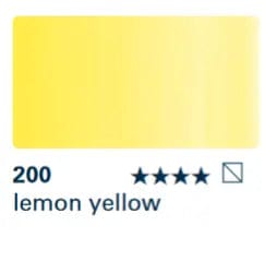 Schmincke Water Colour Ink Lemon Yellow 200 Schmincke - Aqua Drop - Liquid Watercolour - 30mL Bottles