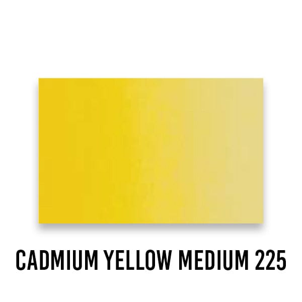 Schmincke WATERCOLOUR HALF-PAN Cadmium Yellow Medium 225 Schmincke - Horadam Aquarell - Watercolour Half Pans - Series 3