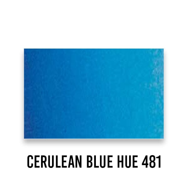 Schmincke WATERCOLOUR HALF-PAN Cerulean Blue Hue 481 Schmincke - Horadam Aquarell - Watercolour Half Pans - Series 1