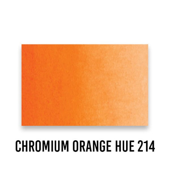 Schmincke WATERCOLOUR HALF-PAN Chromium Orange Hue 214 Schmincke - Horadam Aquarell - Watercolour Half Pans - Series 2