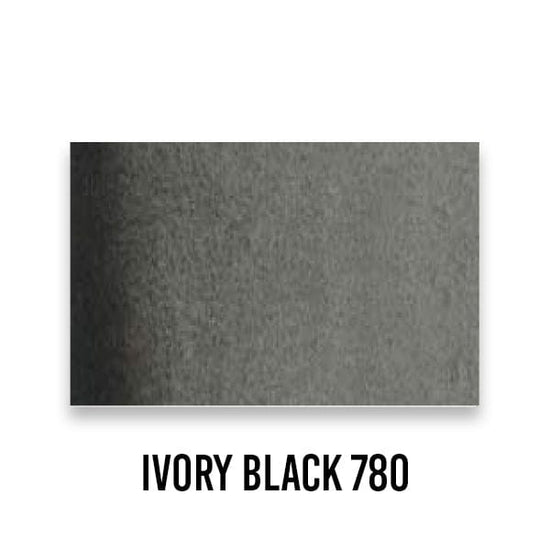 Schmincke WATERCOLOUR HALF-PAN Ivory Black 780 Schmincke - Horadam Aquarell - Watercolour Half Pans - Series 1