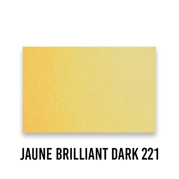 Schmincke WATERCOLOUR HALF-PAN Jaune Brilliant Dark 221 Schmincke - Horadam Aquarell - Watercolour Half Pans - Series 2