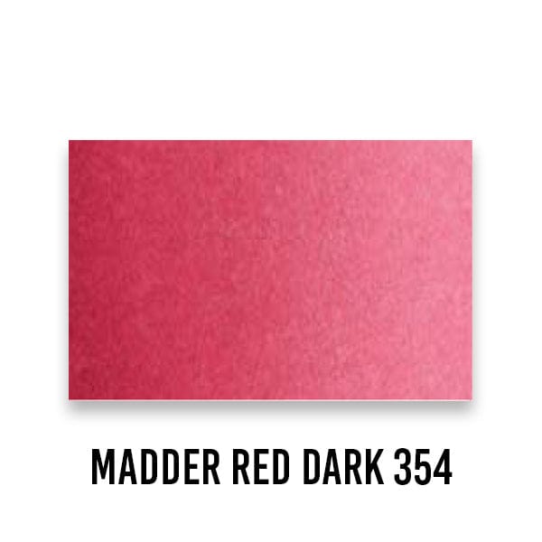 Schmincke WATERCOLOUR HALF-PAN Madder Red Dark 354 Schmincke - Horadam Aquarell - Watercolour Half Pans - Series 3