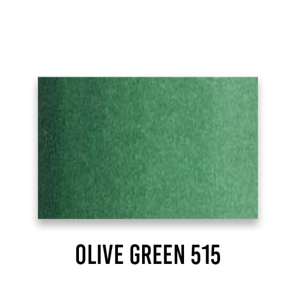 Schmincke WATERCOLOUR HALF-PAN Olive Green 515 Schmincke - Horadam Aquarell - Watercolour Half Pans - Series 1