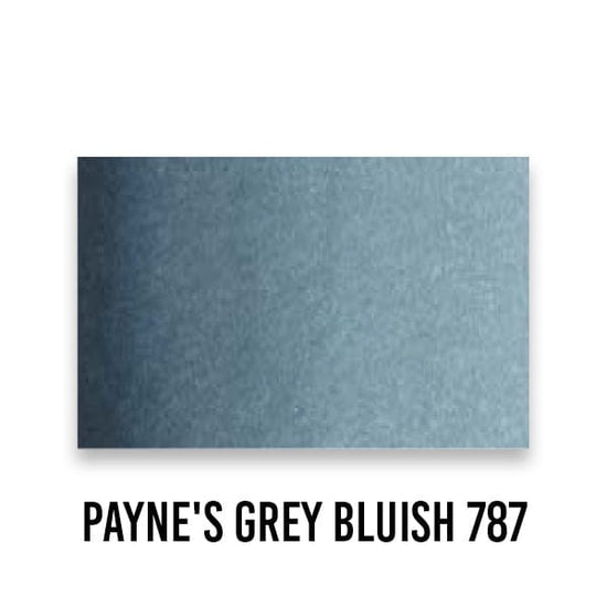 Schmincke WATERCOLOUR HALF-PAN Payne's Grey Bluish 787 Schmincke - Horadam Aquarell - Watercolour Half Pans - Series 1