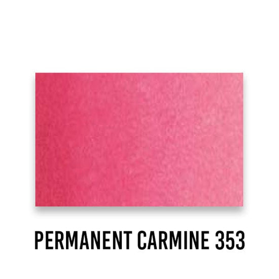 Schmincke WATERCOLOUR HALF-PAN Permanent Carmine 353 Schmincke - Horadam Aquarell - Watercolour Half Pans - Series 3