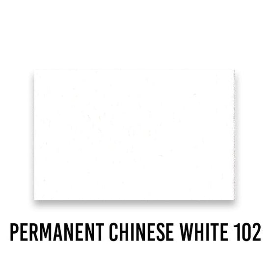 Schmincke WATERCOLOUR HALF-PAN Permanent Chinese White 102 Schmincke - Horadam Aquarell - Watercolour Half Pans - Series 1