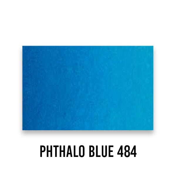 Schmincke WATERCOLOUR HALF-PAN Phthalo Blue 484 Schmincke - Horadam Aquarell - Watercolour Half Pans - Series 1