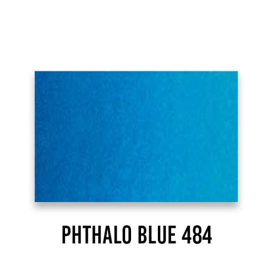 Load image into Gallery viewer, Schmincke WATERCOLOUR HALF-PAN Phthalo Blue 484 Schmincke - Horadam Aquarell - Watercolour Half Pans - Series 1
