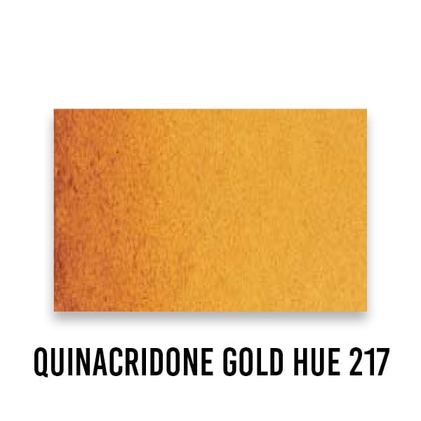 Schmincke WATERCOLOUR HALF-PAN Quinacridone Gold Hue 217 Schmincke - Horadam Aquarell - Watercolour Half Pans - Series 2