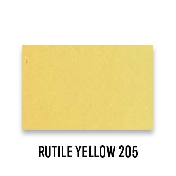 Schmincke WATERCOLOUR HALF-PAN Rutile Yellow 205 Schmincke - Horadam Aquarell - Watercolour Half Pans - Series 3