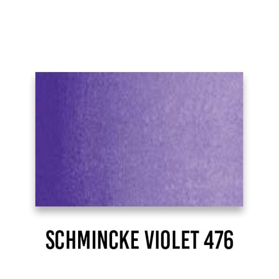 Schmincke WATERCOLOUR HALF-PAN Schmincke Violet 476 Schmincke - Horadam Aquarell - Watercolour Half Pans - Series 2