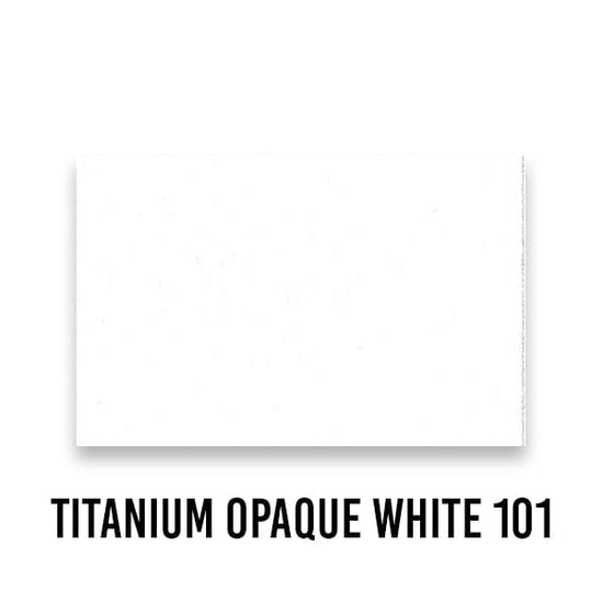 Schmincke WATERCOLOUR HALF-PAN Titanium Opaque White 101 Schmincke - Horadam Aquarell - Watercolour Half Pans - Series 1
