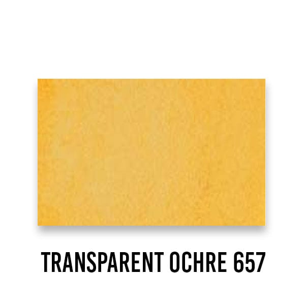 Schmincke WATERCOLOUR HALF-PAN Transparent Ochre 657 Schmincke - Horadam Aquarell - Watercolour Half Pans - Series 1