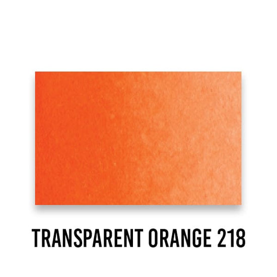 Schmincke WATERCOLOUR HALF-PAN Transparent Orange 218 Schmincke - Horadam Aquarell - Watercolour Half Pans - Series 2