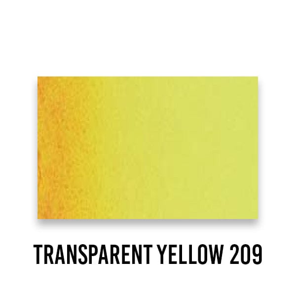 Schmincke WATERCOLOUR HALF-PAN Transparent Yellow 209 Schmincke - Horadam Aquarell - Watercolour Half Pans - Series 2
