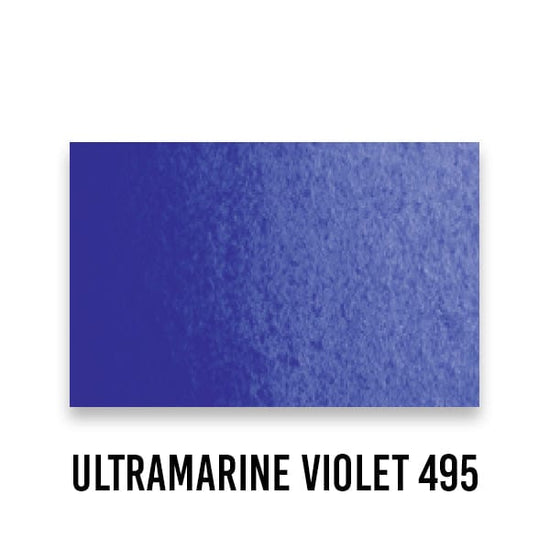 Schmincke WATERCOLOUR HALF-PAN Ultramarine Violet 495 Schmincke - Horadam Aquarell - Watercolour Half Pans - Series 2