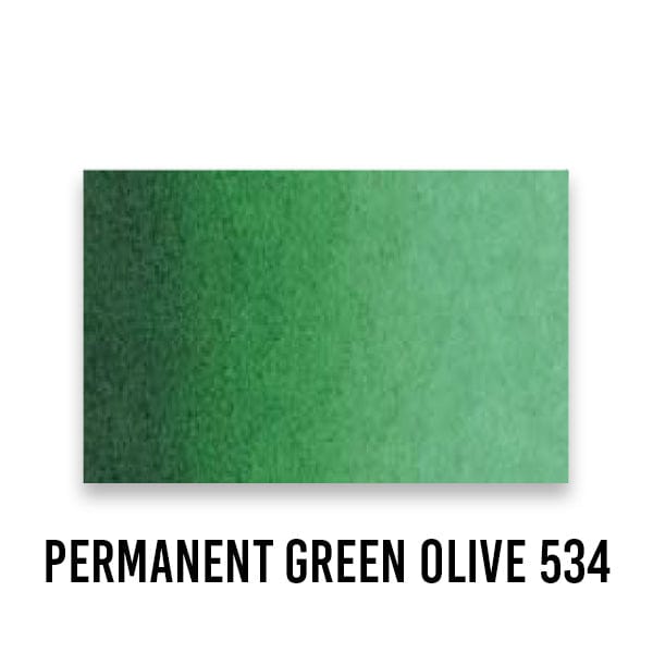 Schmincke WATERCOLOUR Permanent Green Olive 534 Schmincke - Horadam Aquarell - Artists' Watercolour - 15mL Tubes - Series 2