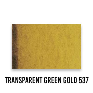 Schmincke WATERCOLOUR Transparent Green Gold 537 Schmincke - Horadam Aquarell - Artists' Watercolour - 15mL Tubes - Series 3