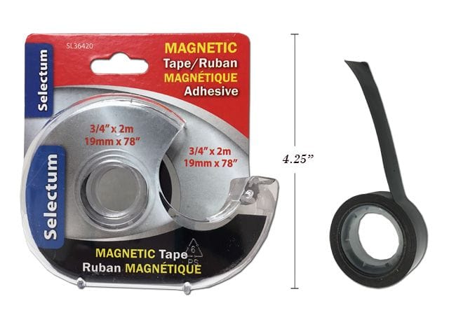 SELECTUM Craft Magnets Selectum - Magnetic Tape - 3/4"x2m - Item #SL36420