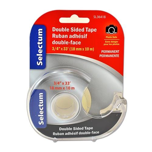 SELECTUM DOUBLE SIDED TAPE Selectum - Double Sided Tape - 18x10mm - Item #SL36418