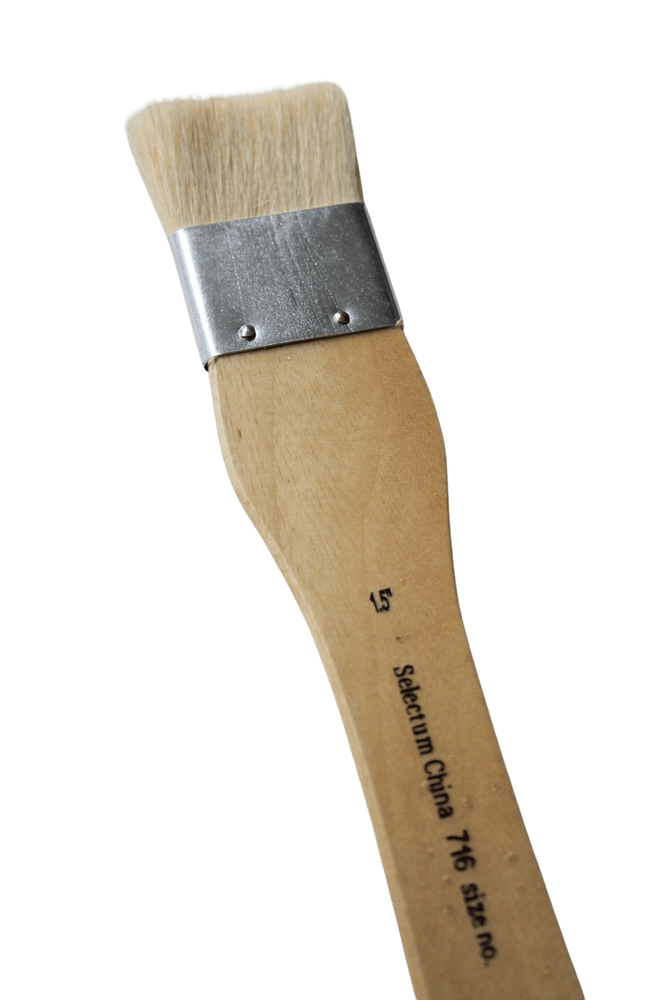 SELECTUM Natural Brush Selectum - Goat Hair Wash Brush - Series 716 - 1.5"