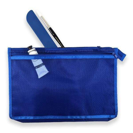SELECTUM PENCIL CASE Heavy Duty Nylon Zipper Bag