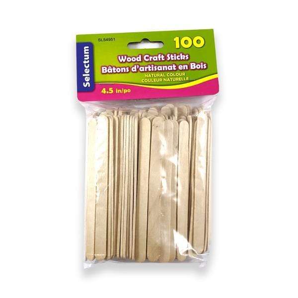Selectum - Popsicle Sticks - Pack of 100 - Item #SL54951