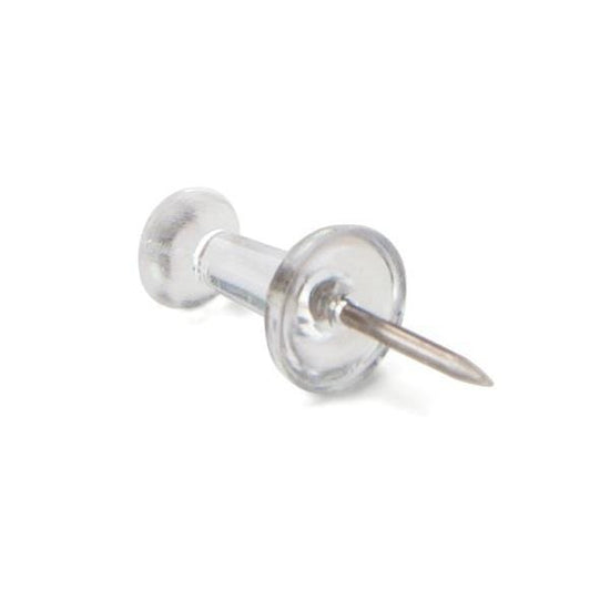 Load image into Gallery viewer, SELECTUM PUSH PINS Clear Push Pins Pack of 100
