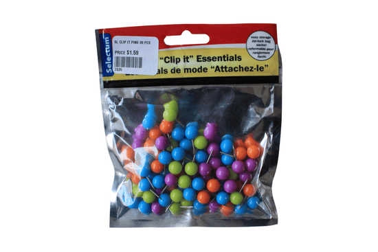 SELECTUM Selectum - "Clip it" Essentials - Pins - 80 Pieces - item# SL36604