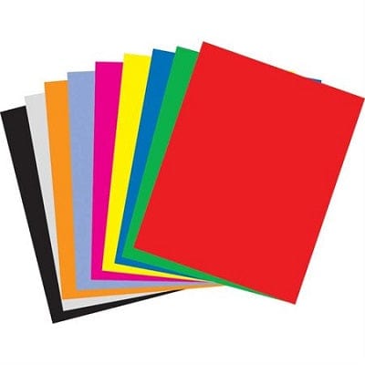 SELECTUM Selectum - Construction Paper - 12 Colours- 9x12"- Item #SL46995