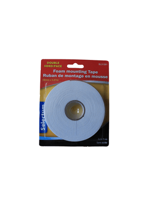 SELECTUM Selectum - Foam monting Tape - Double Sided - 19mmx4.87m