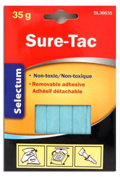 SELECTUM Selectum - Sure-Tac - 35g - Removable Adhesive - Item #SL36635