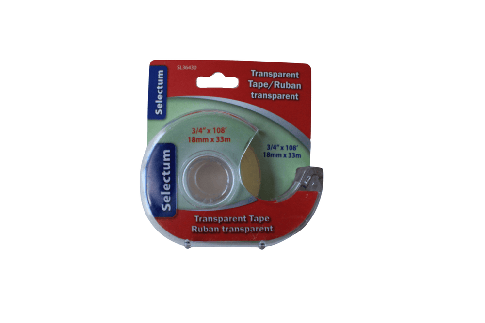 
                
                    Load image into Gallery viewer, SELECTUM Selectum - Transparent Tape - 3/4&amp;quot;x108feet - Item# SL36430
                
            