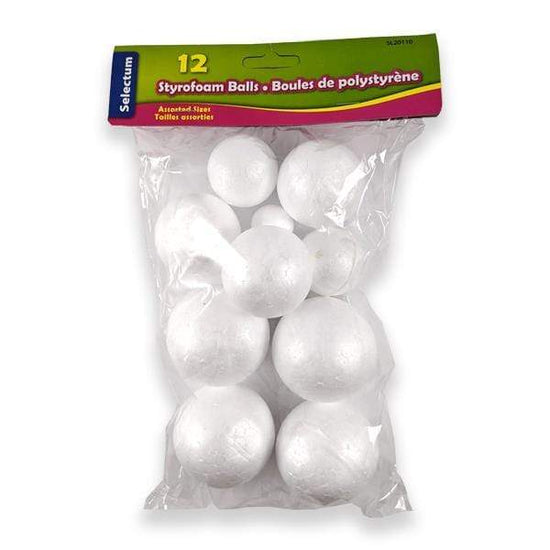 Load image into Gallery viewer, SELECTUM STYROFOAM BALLS Selectum Assorted Styrofoam Balls
