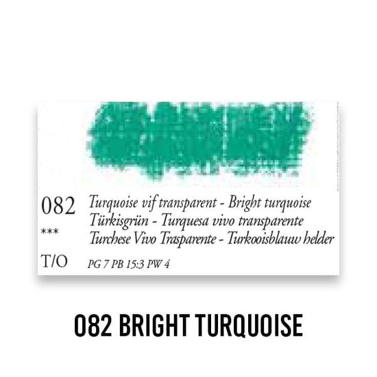 SENNELIER OIL PASTEL Bright Turquoise 082 Sennelier - Oil Pastels - Greens