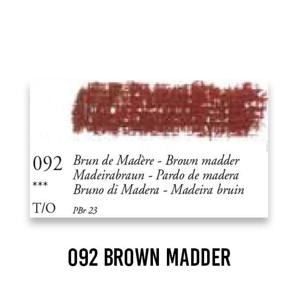SENNELIER OIL PASTEL Brown Madder 092 Sennelier - Oil Pastels - Portrait and Earth Tones