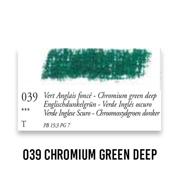 SENNELIER OIL PASTEL Chromium Green Deep 039 Sennelier - Oil Pastels - Greens