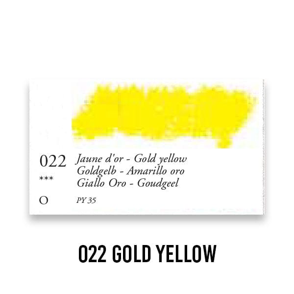 SENNELIER OIL PASTEL Gold Yellow 022 Sennelier - Oil Pastels - Reds, Oranges, Yellows