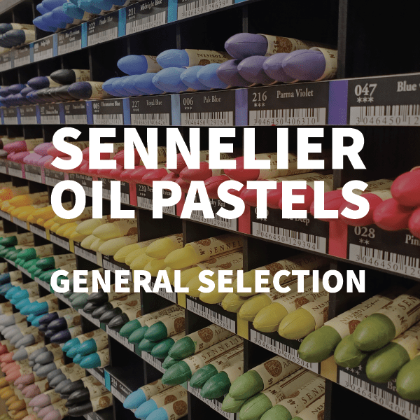 Sennelier Grand Jumbo Oil Pastel Set 36 Colors in a Wooden Box