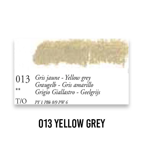 SENNELIER OIL PASTEL Yellow Grey 013 Sennelier - Oil Pastels - Black, White, Greys