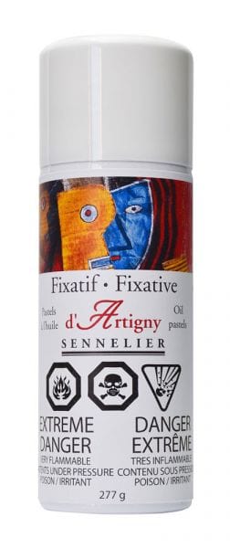 Sennelier Spray Fixative Sennelier - d'Artigny - Oil Pastel Spray Fixative - Item #N135287