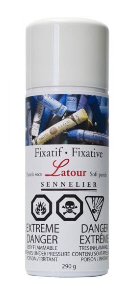 Sennelier Spray Fixative Sennelier - Latour - Soft Pastel Spray Fixative - Item #N135277