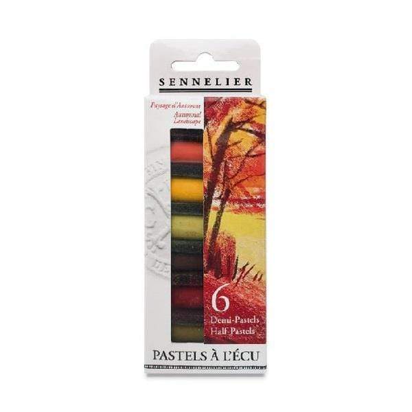 SENNELIER XTRA SOFT PASTEL SET Sennelier - Extra Soft Pastel Set - 6 Pieces - Autumnal Landscape - item# N132288.01